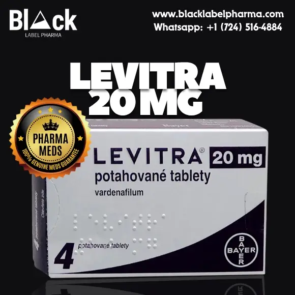 Buy Levitra 20mg tablets online