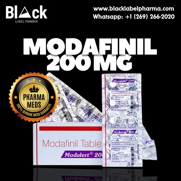 Modafinil 200mg smart drug for focus and alertness