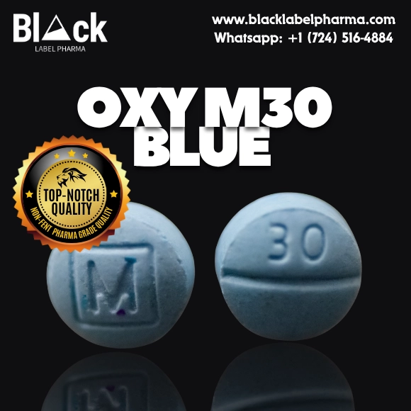 Oxycodone M30 pain relief tablets